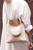 tote - DENYA - crossbody - sand - collab zürich