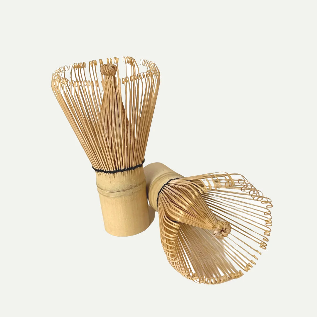 Matcha Whisk - Golden Bamboo - collab zürich