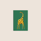 postcard - party giraffe - collab zürich