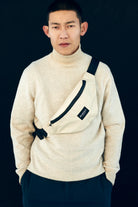 belt bag - net bag - sand - collab zürich