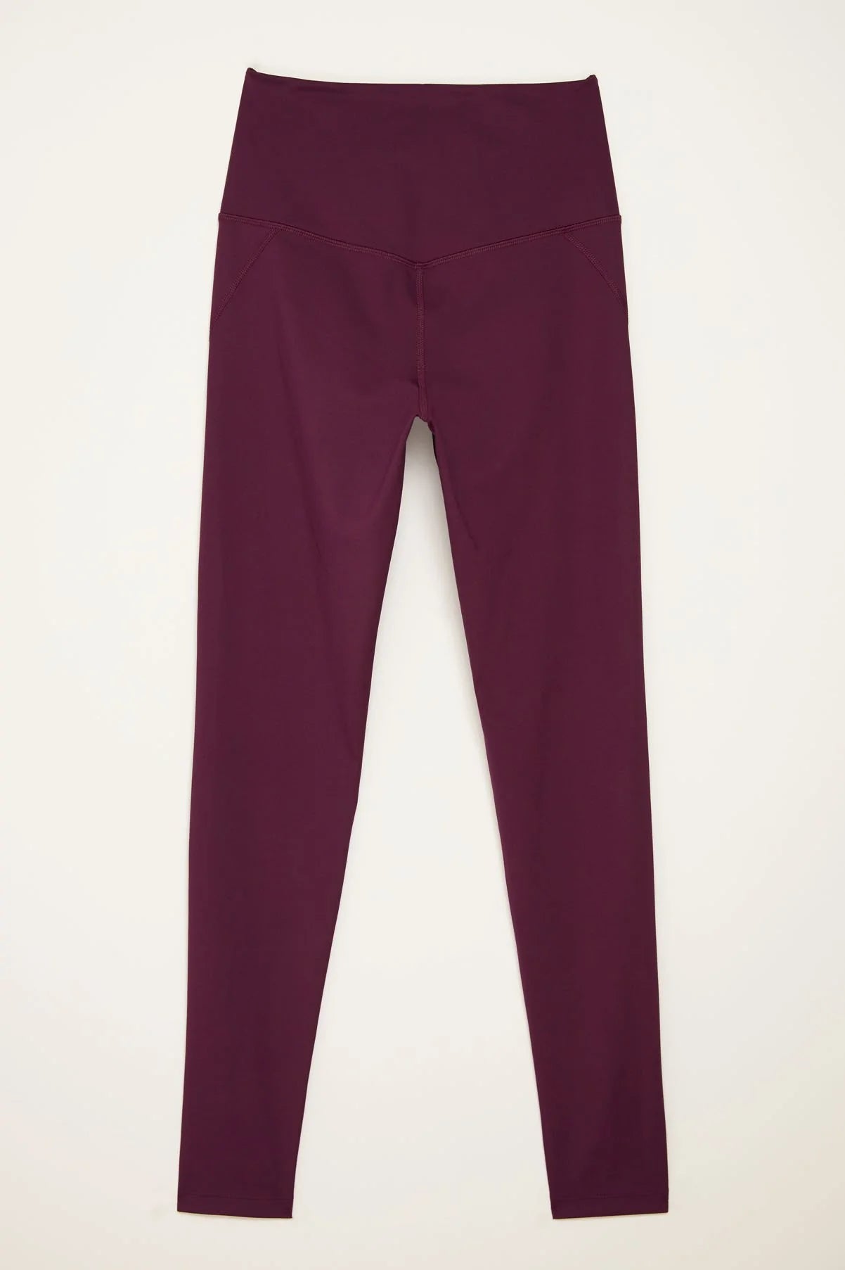 long leggings compressive - plum - collab zürich