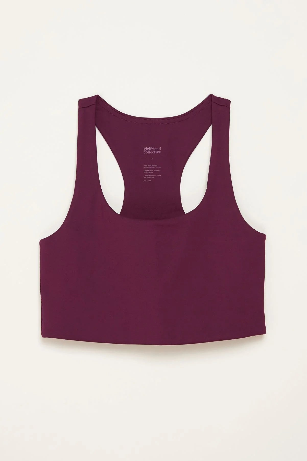 active bra - paloma - plum - collab zürich