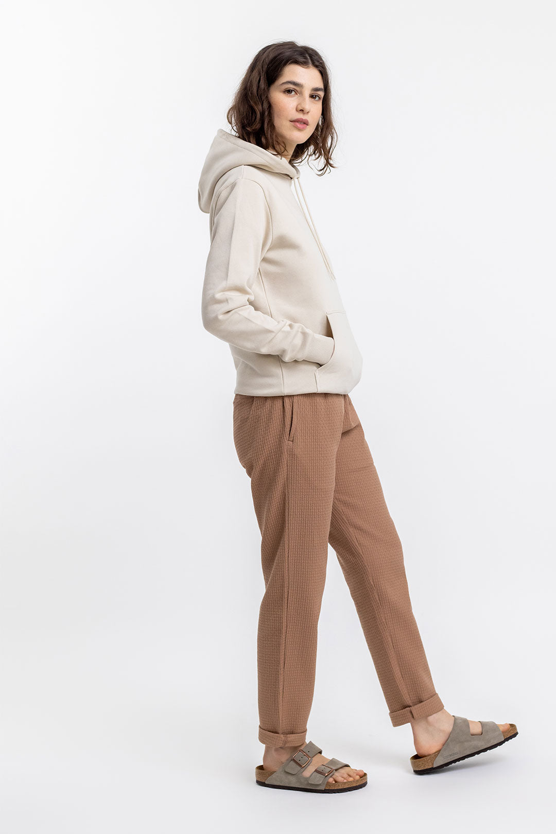 unisex hoodie - summer sand - collab zürich