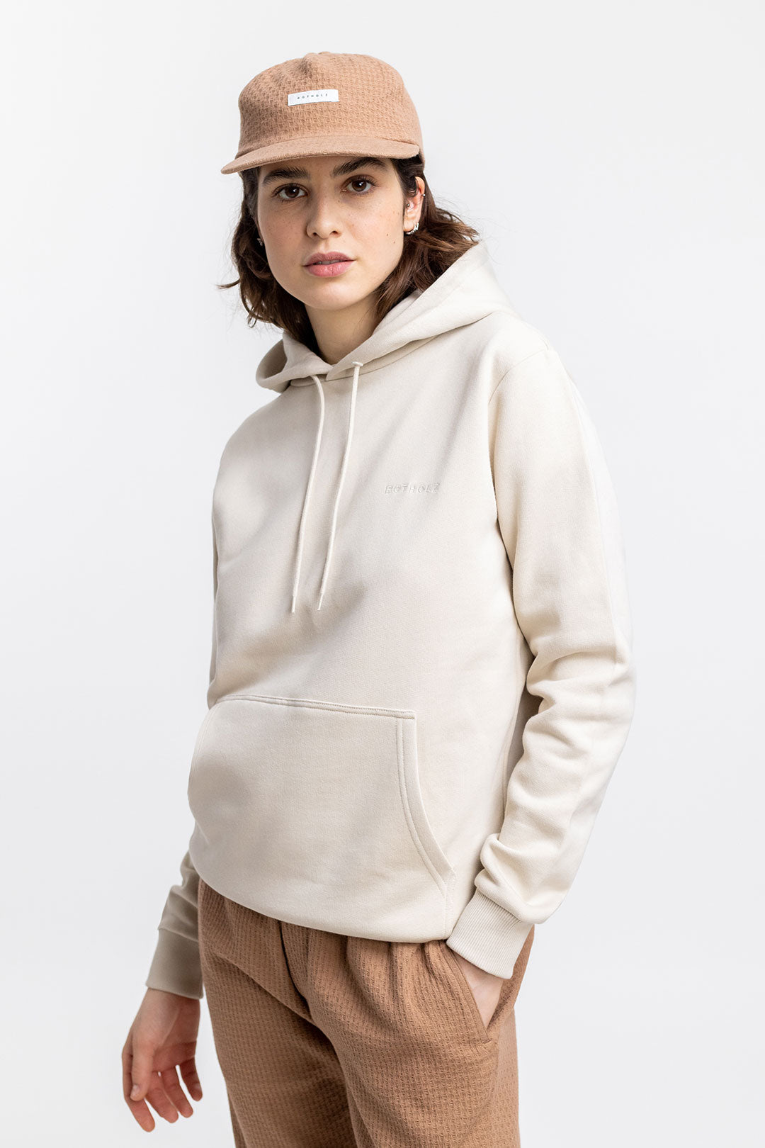 unisex hoodie - summer sand - collab zürich