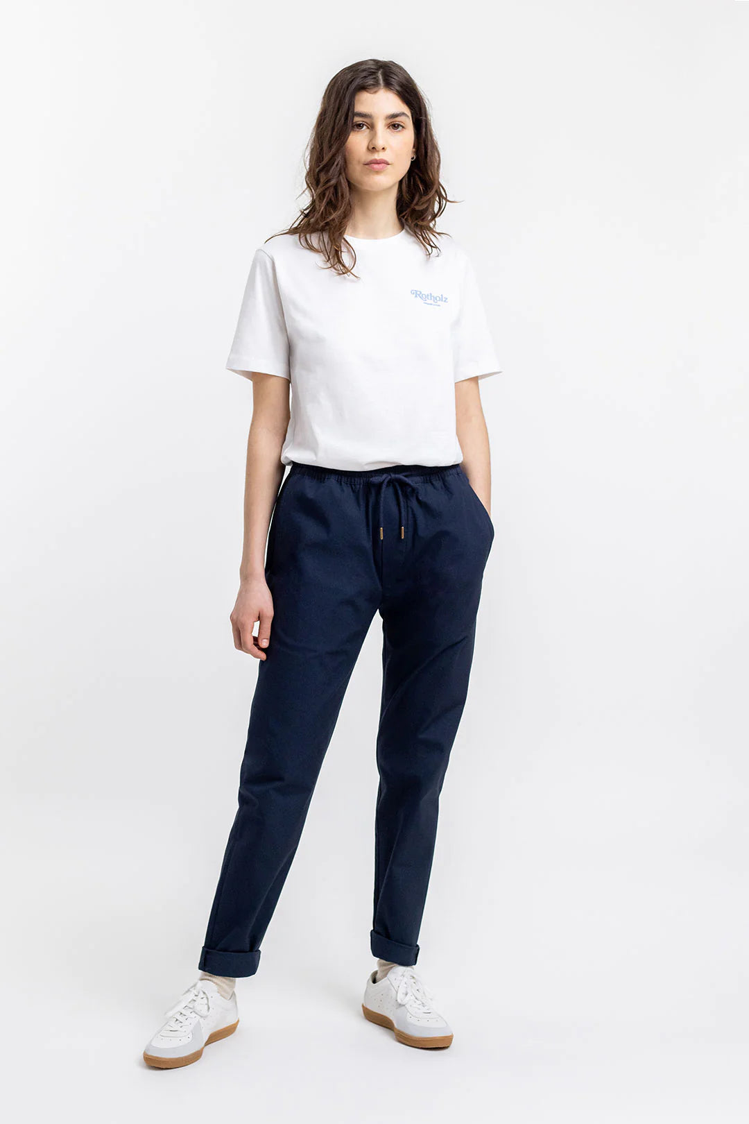 Unisex Cotton T-Shirt - Retro White - collab zürich