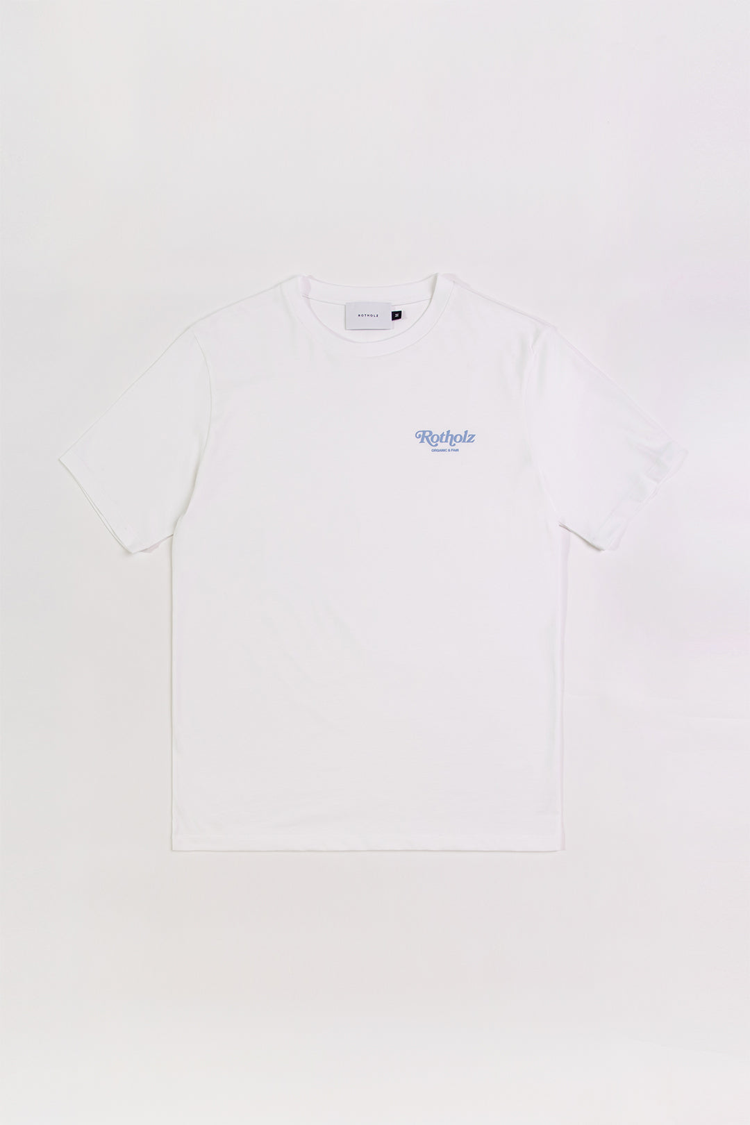Unisex Cotton T-Shirt - Retro White - collab zürich