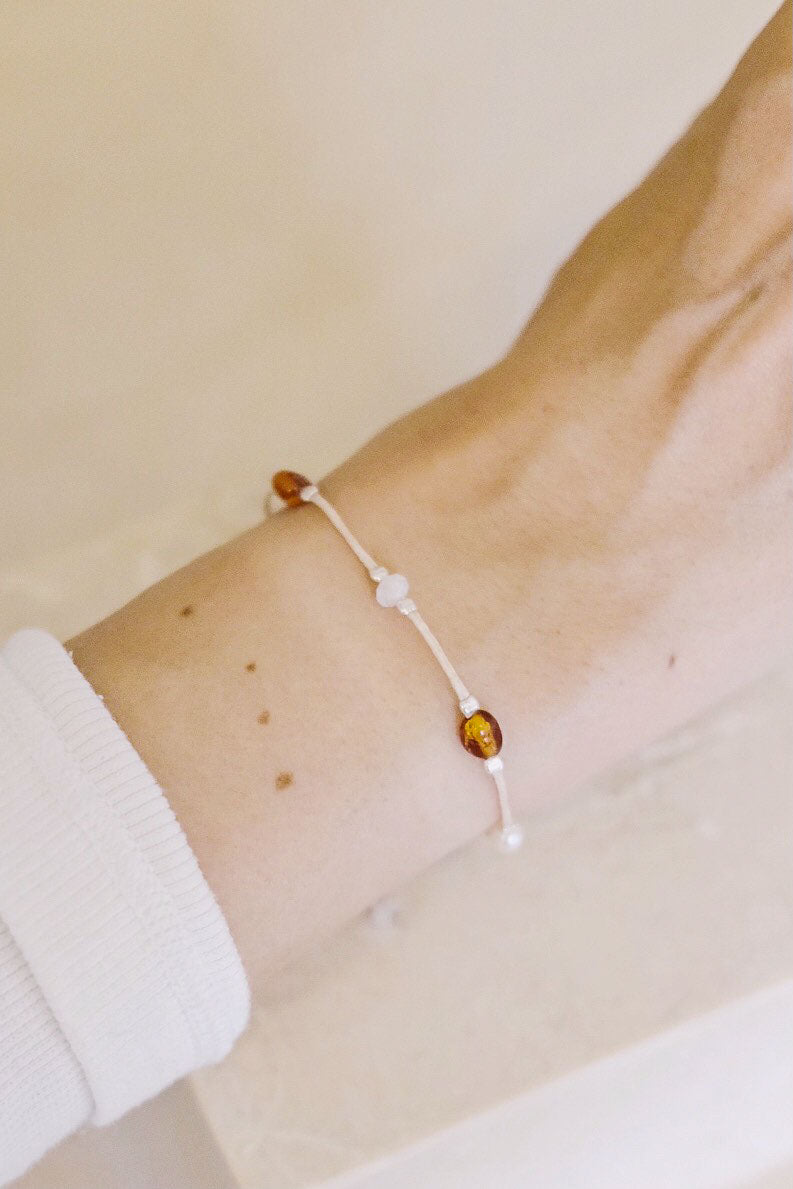 Bracelet - AMBER MOON - collab zürich