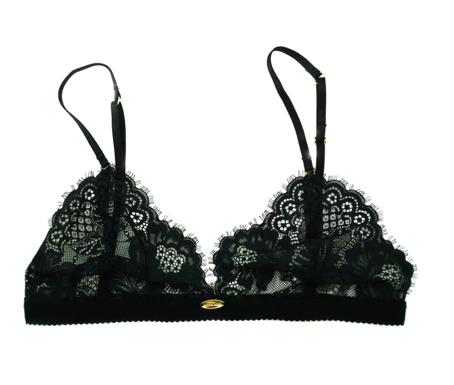 soft lace bralette - millie triangle - collab zürich