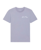 Unisex T-Shirt - hüt hani nöd so lust - Pale Lilac - collab zürich