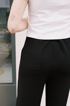 straight pants - tabita - black - collab zürich
