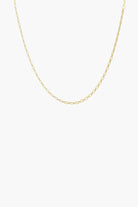 necklace - figaro choker (36cm) - gold - collab zürich