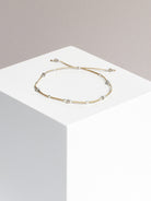 bracelet - CRYSTAL DOTS - labradorite - collab zürich
