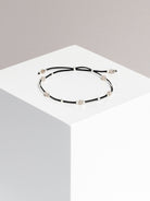 bracelet - CRYSTAL DOTS - peach moonstone - collab zürich