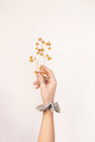 scrunchie - MEDINA - silk - pine - collab zürich