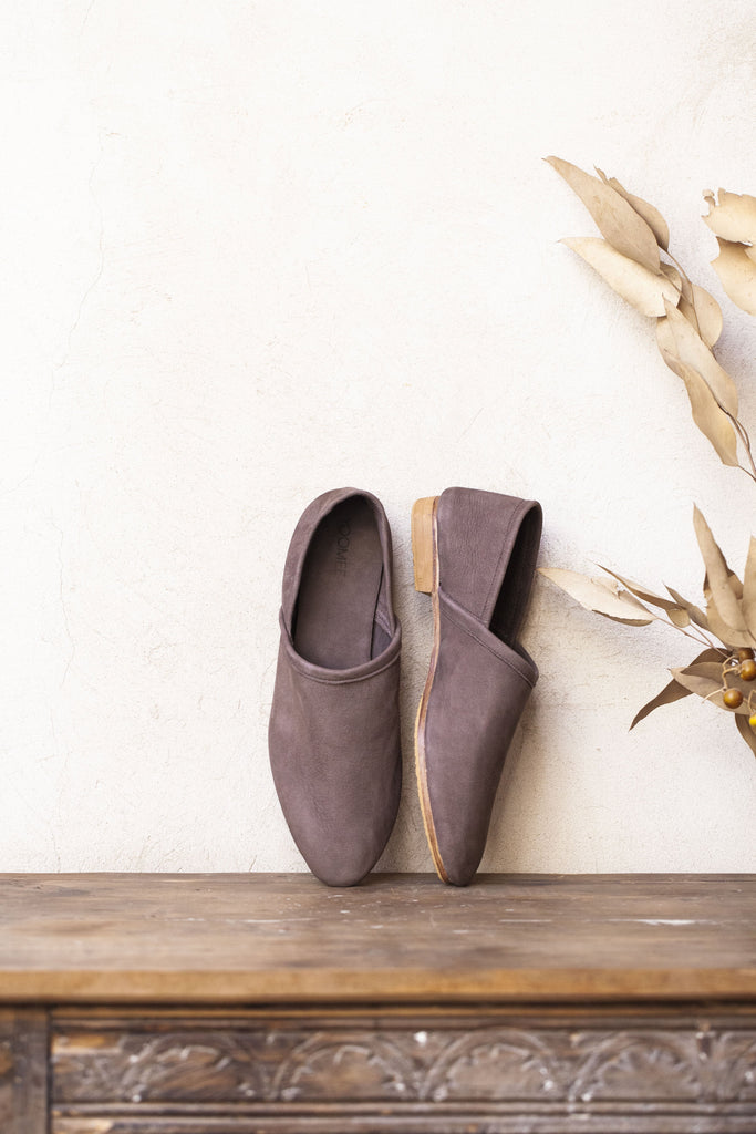 shoes - ZWINA - lavender grey - collab zürich