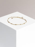 bracelet - CRYSTAL DOTS - labradorite - collab zürich