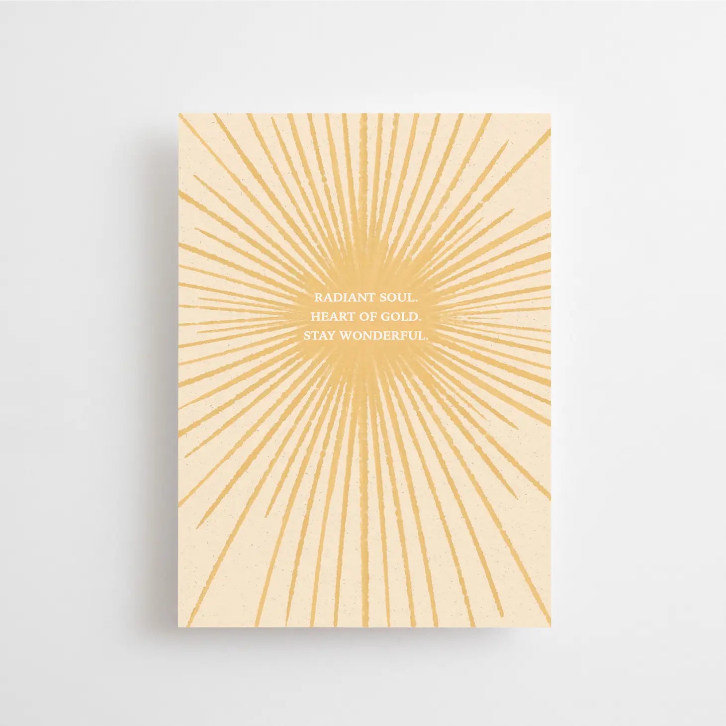 postcard - radiant soul - collab zürich