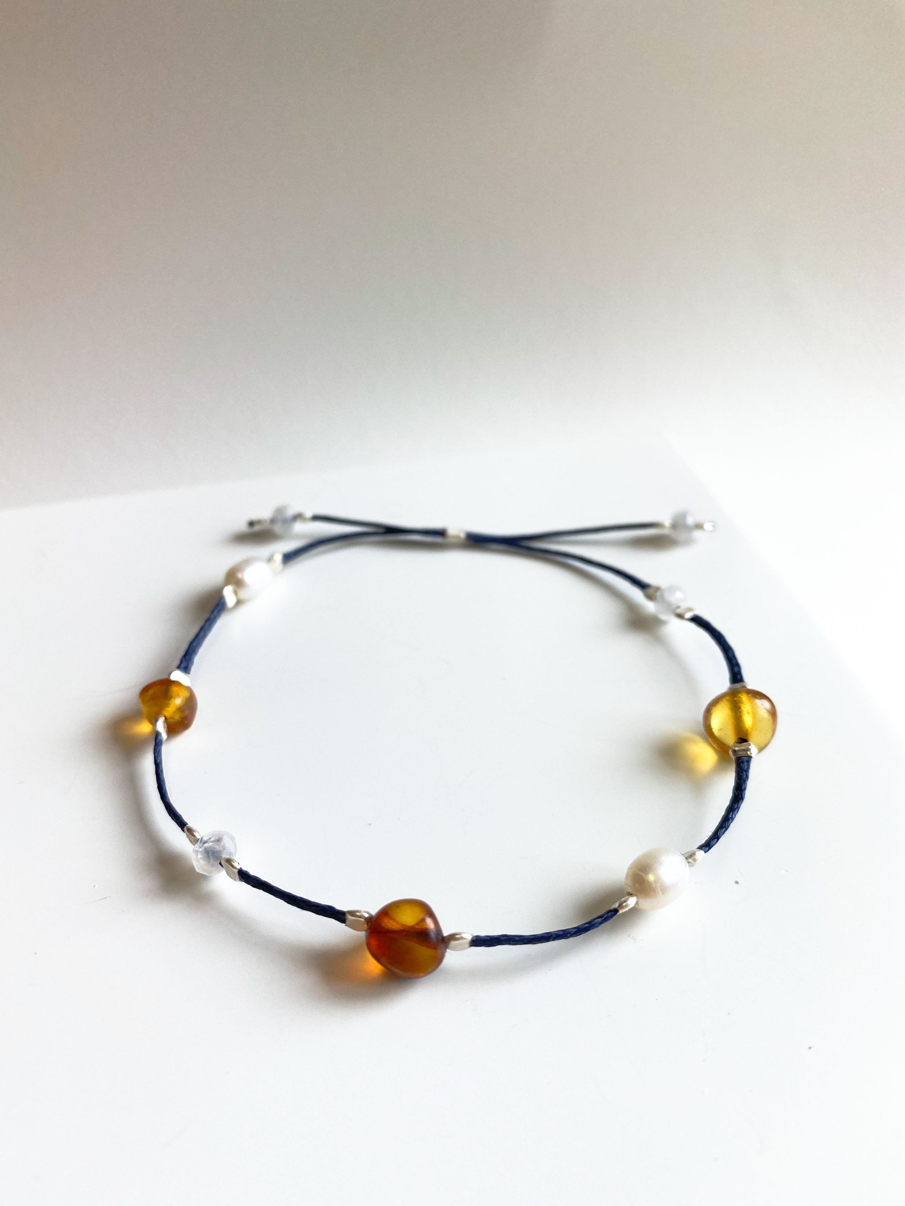 Bracelet - AMBER MOON - collab zürich
