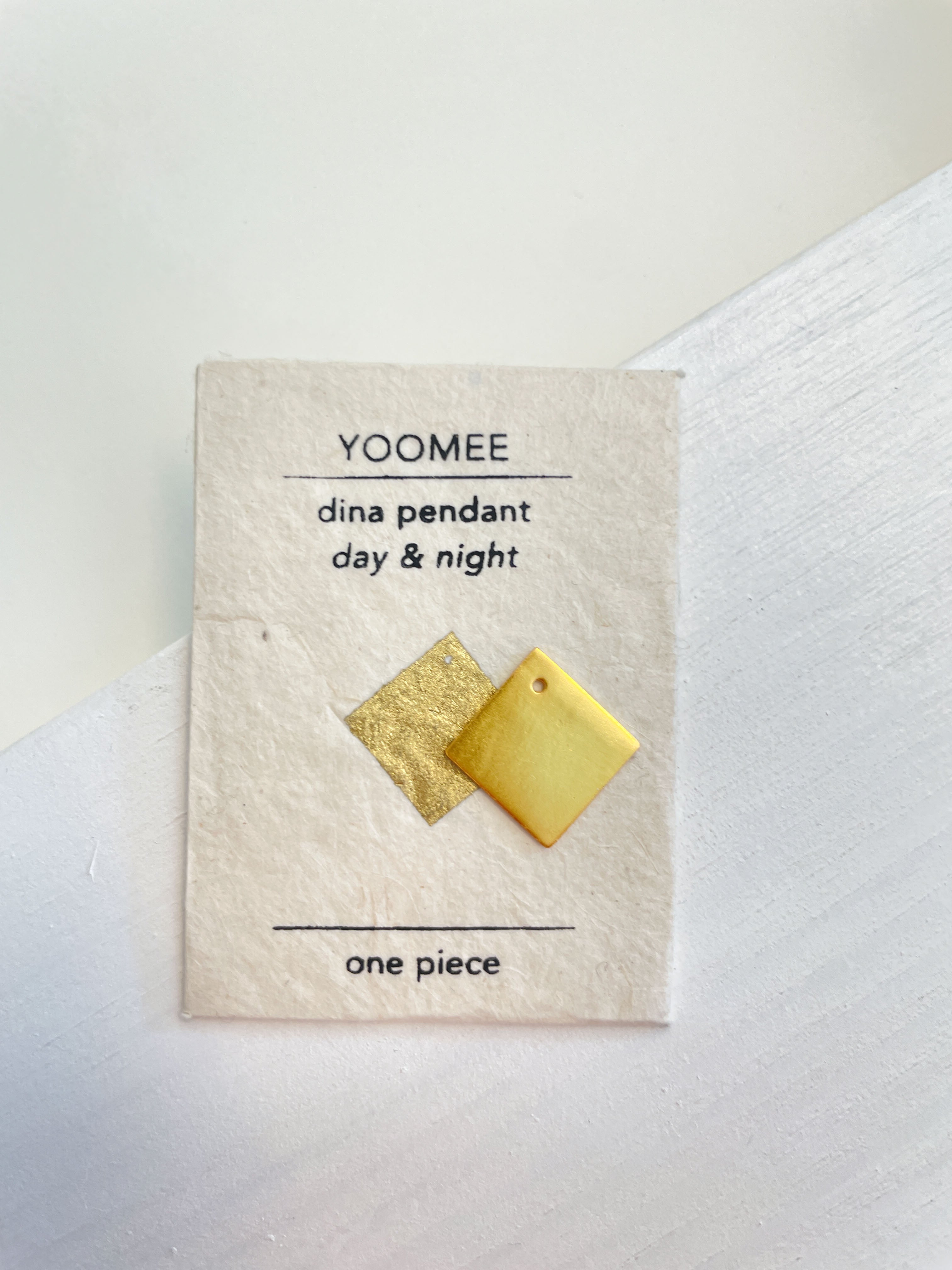 Earring Pendant - DINA - square - sale - collab zürich