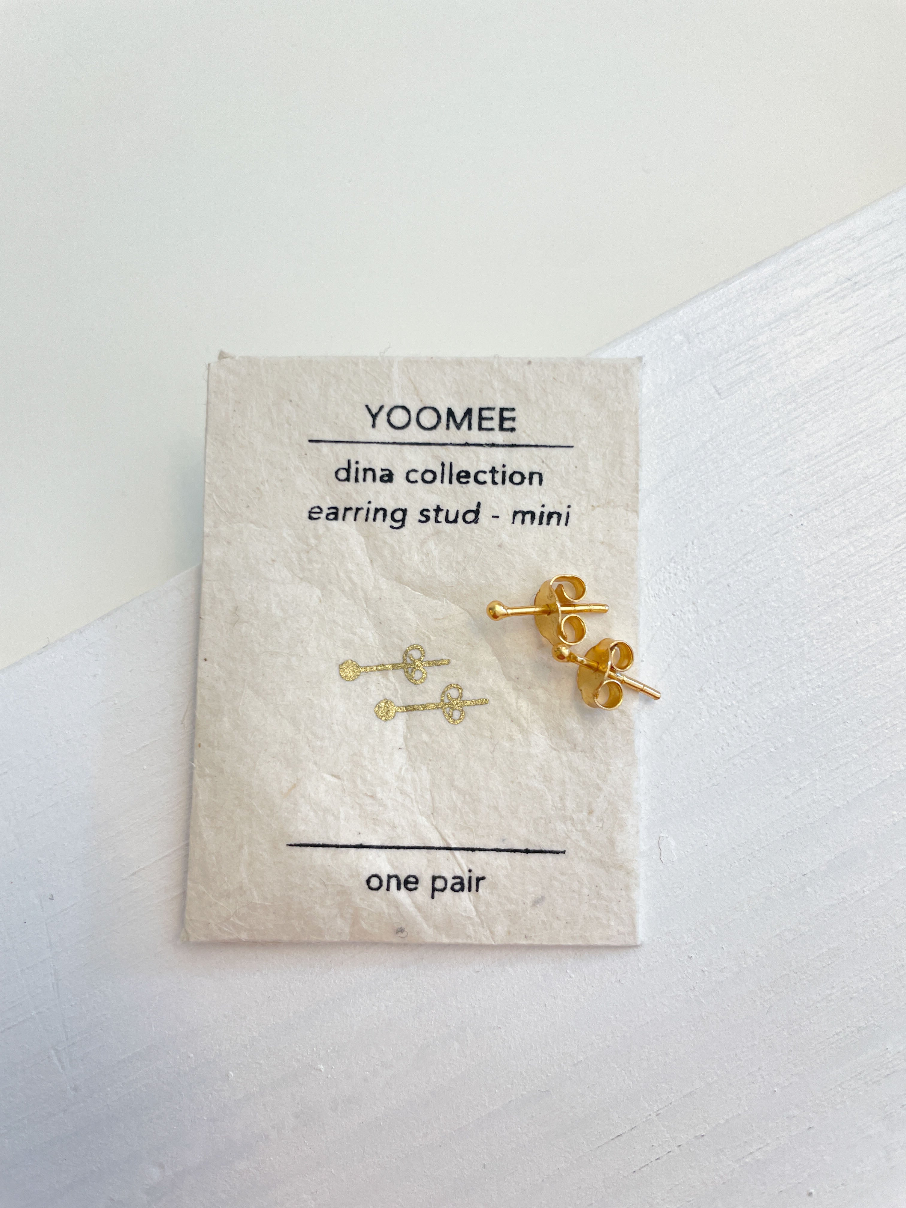 earring stud - DINA - mini - sale - collab zürich