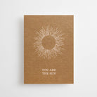 mini postcard - you are the sun - collab zürich