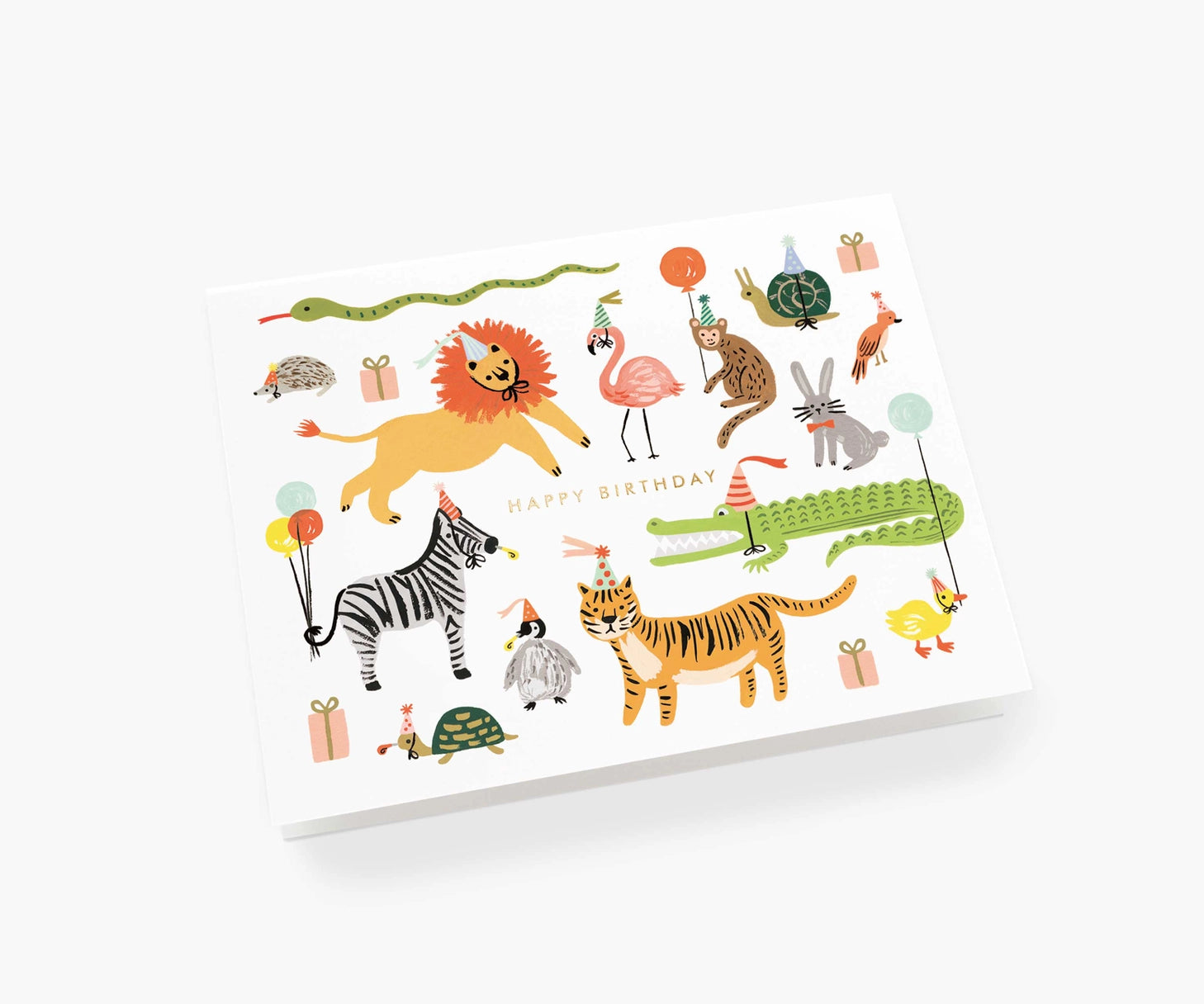 Card - Party Animals Birthday - collab zürich