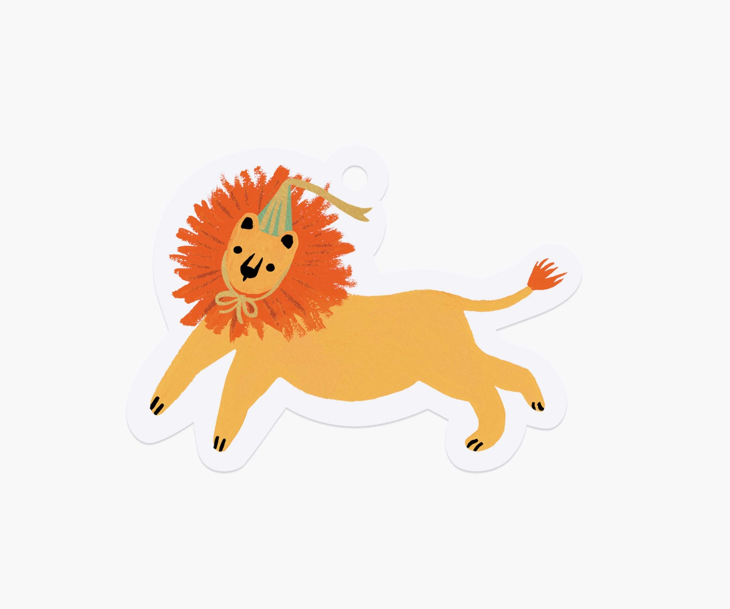 Gift Tag - Party Lion - collab zürich