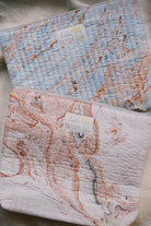 pouch - quilted marble - collab zürich