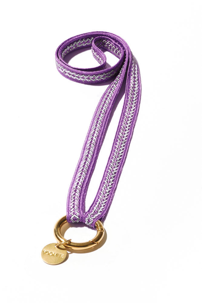 Keychain Band - ZAHRA - Orchid - collab zürich