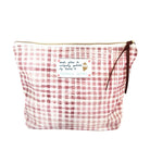 pouch - rose check - collab zürich