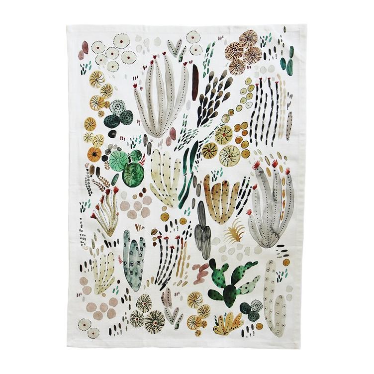 kitchen towel - my cactus - collab zürich