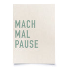 postcard - mach mal pause - collab zürich