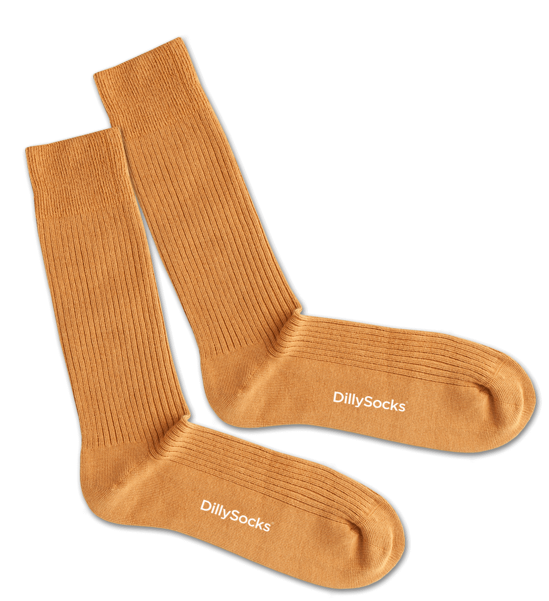 socks - ribbed golden yellow - collab zürich