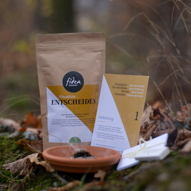 ritualtüte - entscheiden - collab zürich