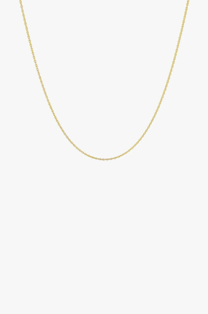 necklace - rope chain - gold - collab zürich