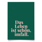 postcard - das leben ist schön, imfall - collab zürich