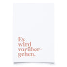 postcard - es wird vorübergehen - collab zürich