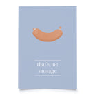 postcard - that's me sausage - collab zürich