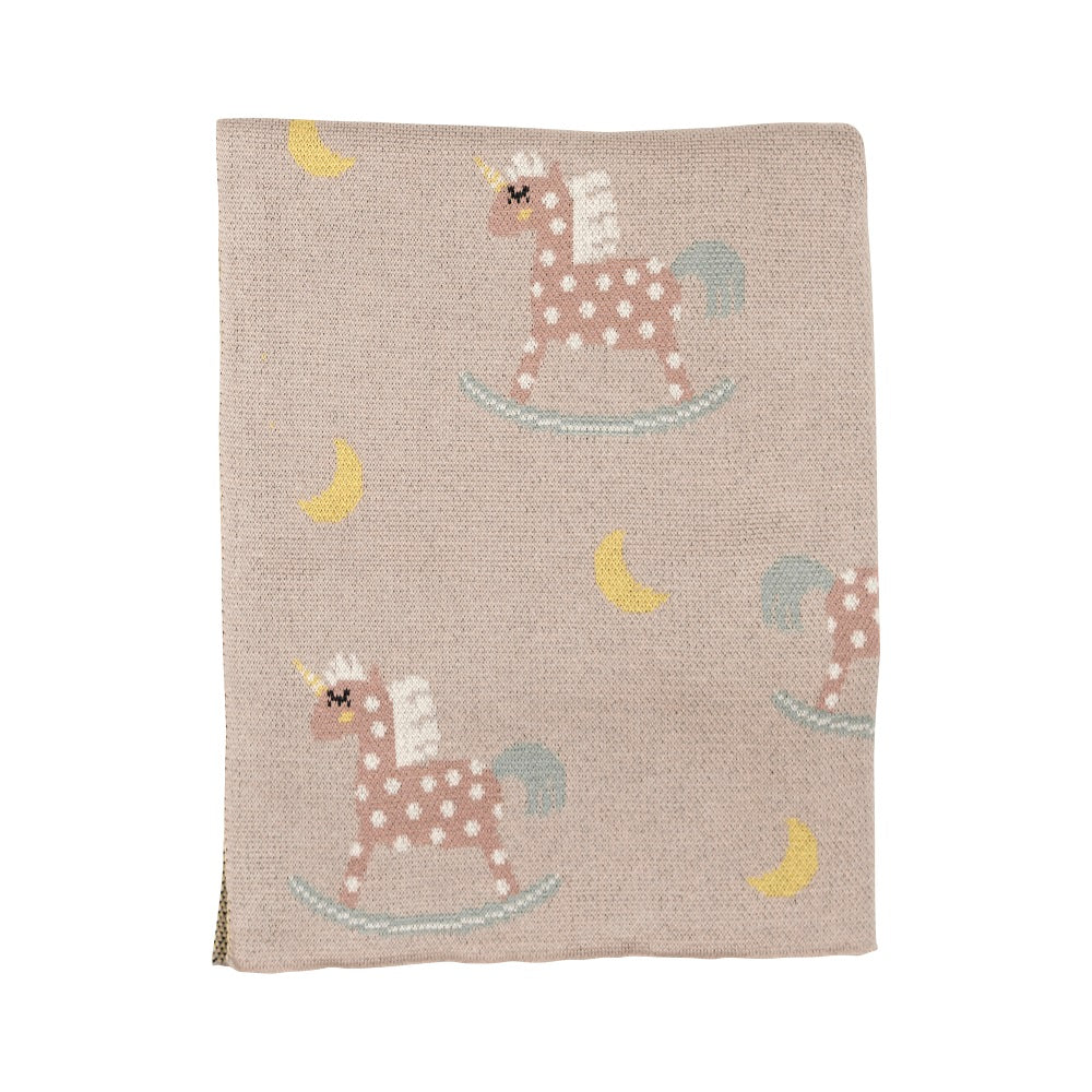 blanket - rocking unicorn - collab zürich