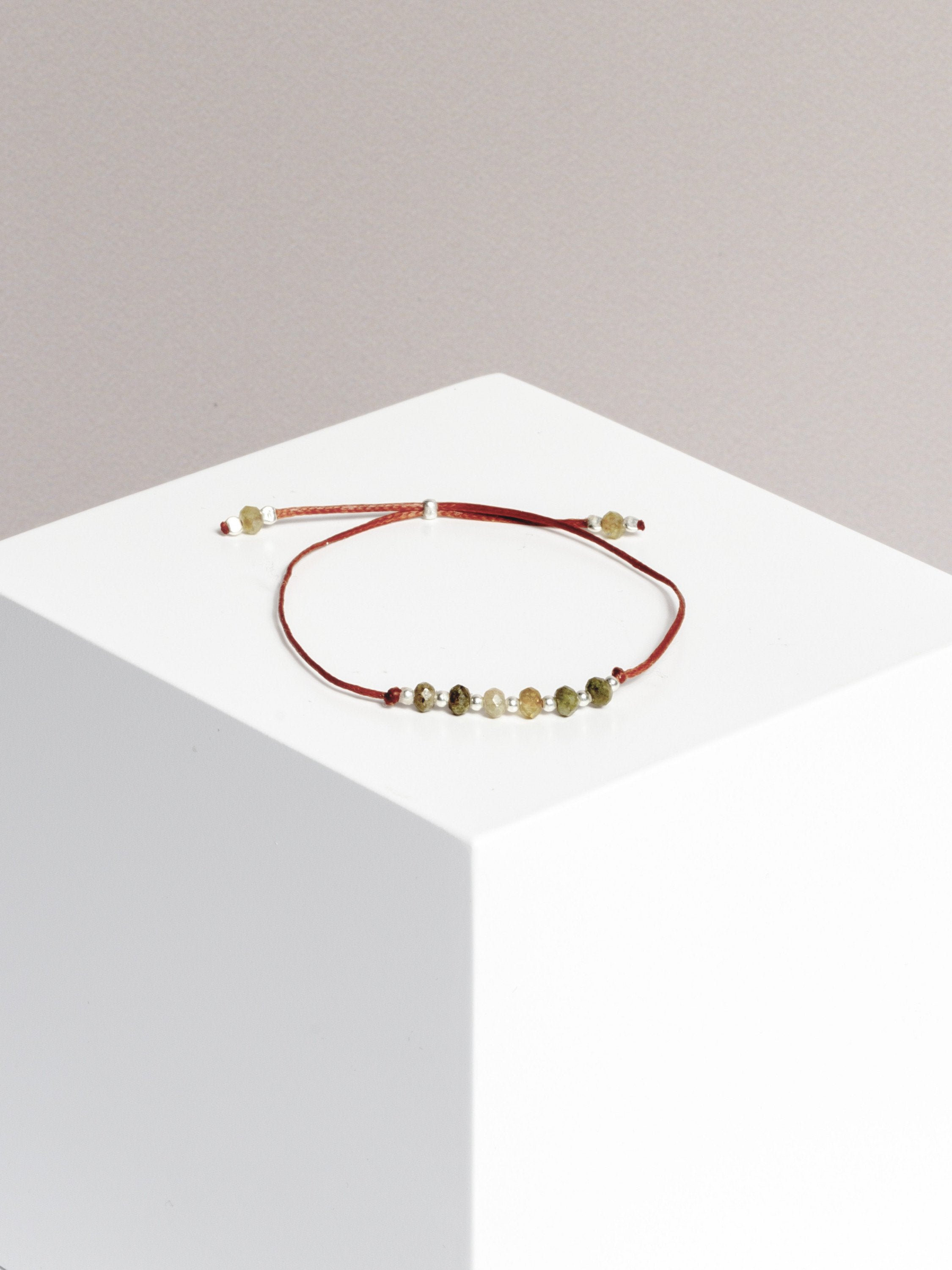 bracelet - SMALL BUT MIGHTY - green agate - collab zürich