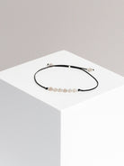 bracelet - SMALL BUT MIGHTY - peach moonstone - collab zürich