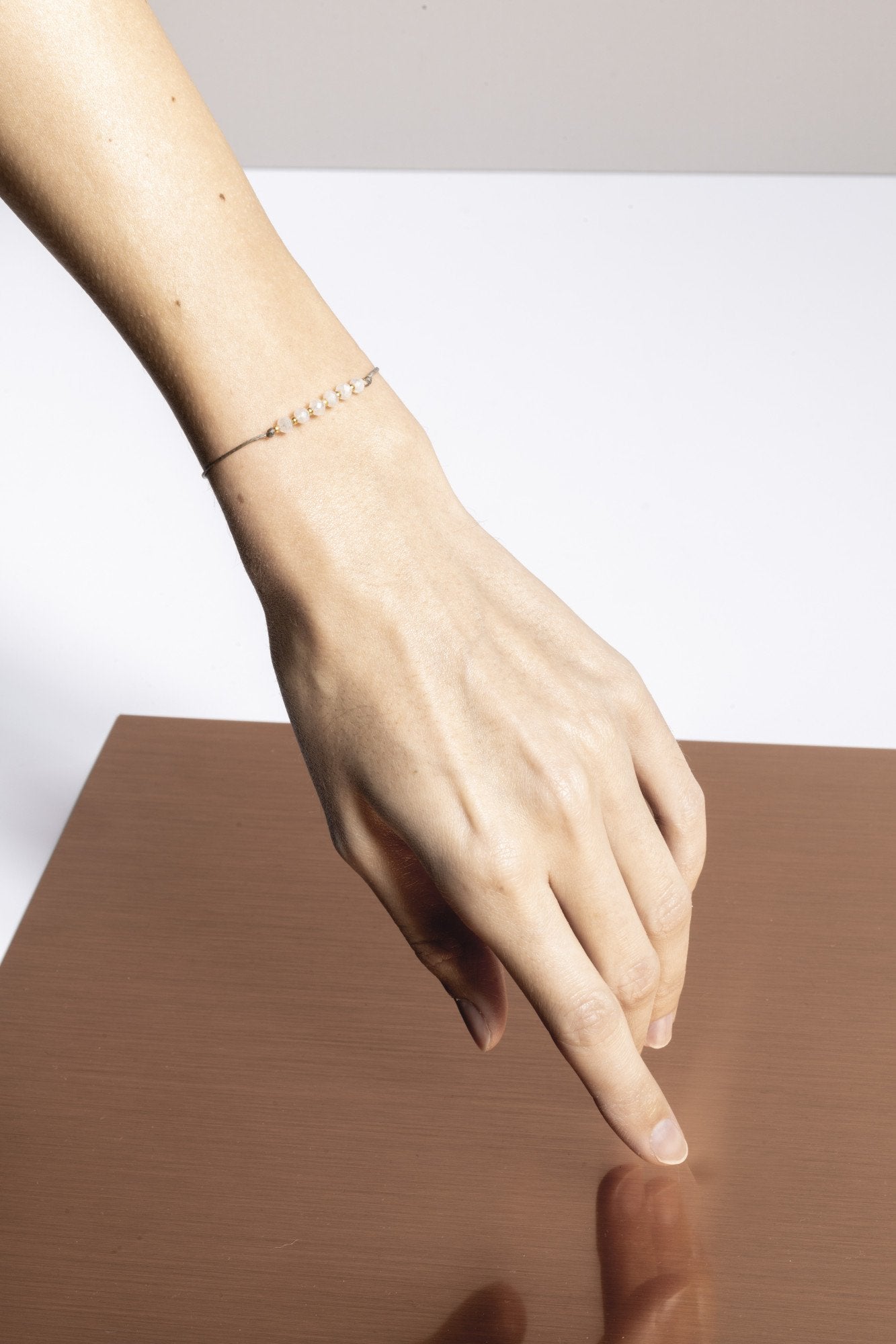 bracelet - SMALL BUT MIGHTY - moonstone - collab zürich