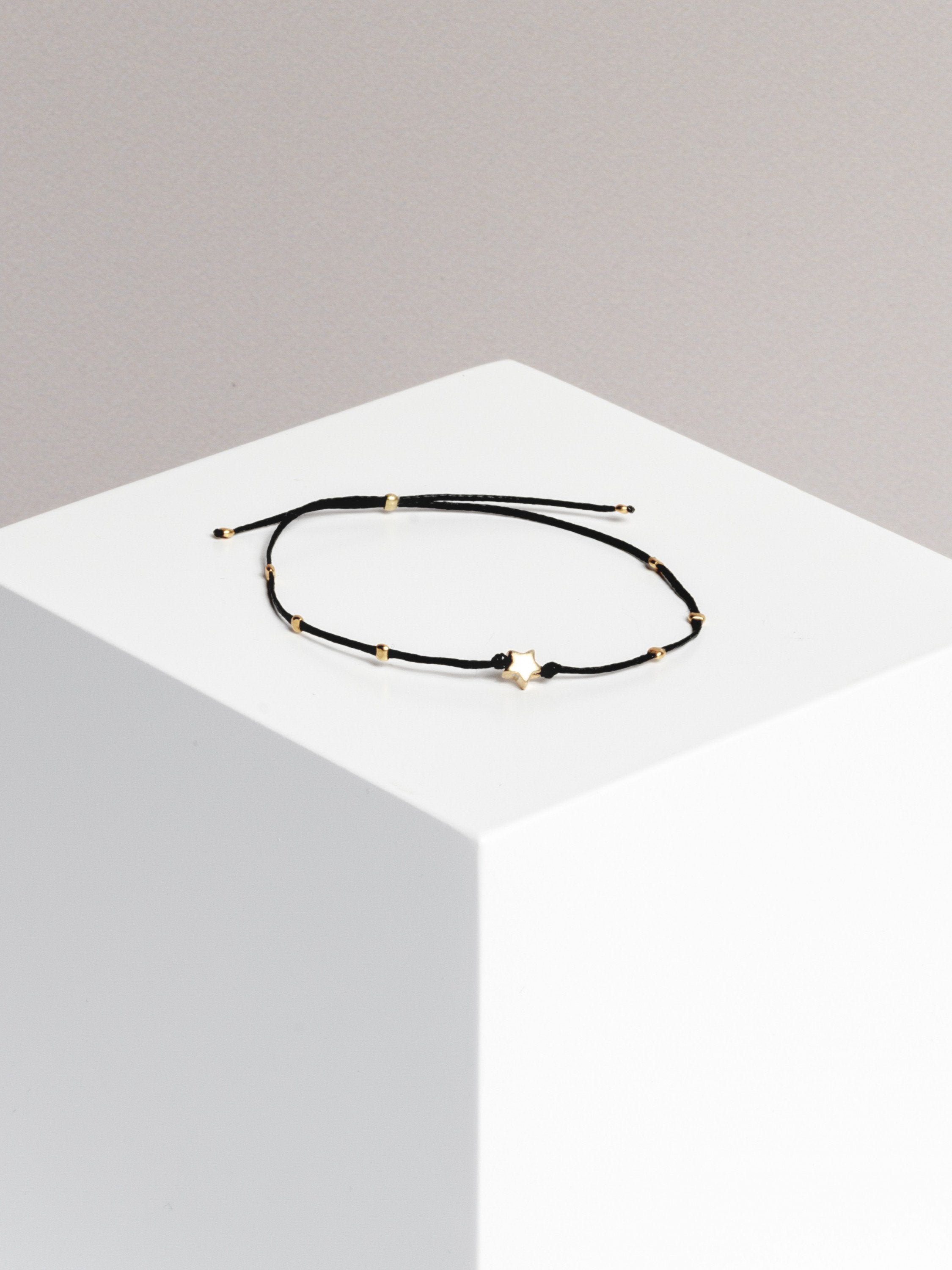 bracelet - 10 DOTS SPACE - star - collab zürich