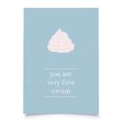 postcard - you are very first cream - collab zürich
